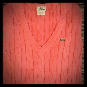 🐊 cable knit sweater